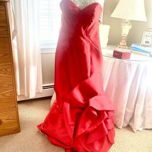 Red prom dress